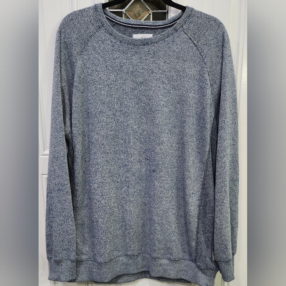 Surfside Supply Heathered Blue Crewneck Sweater Men's Size 2XL